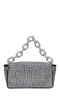GEDEBE Borsa mini My Dream in raso e strass