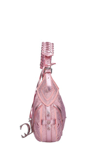 Borsa Microstars in ecopelle e strass 