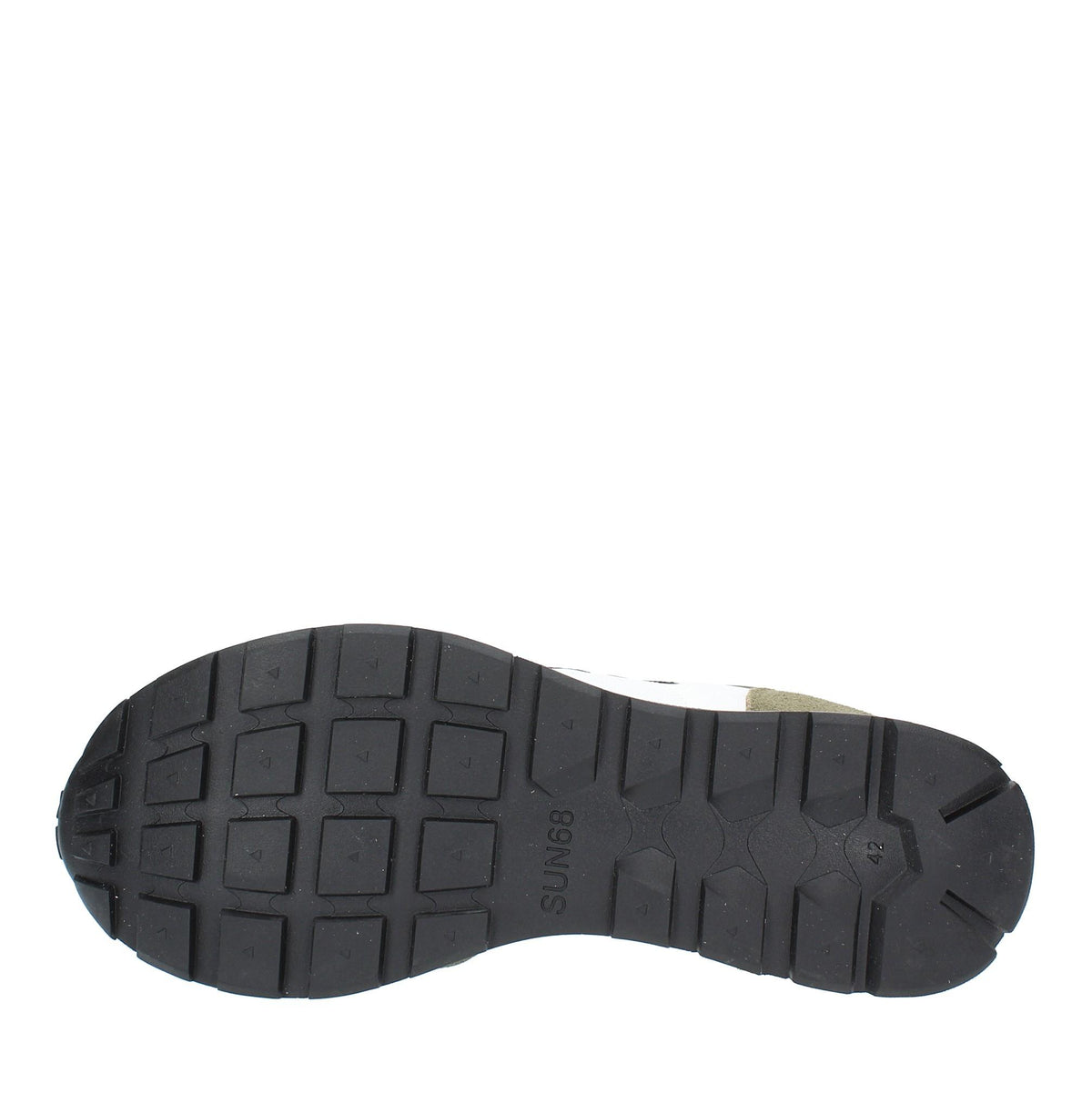 Sneakers in camoscio e tessuto 