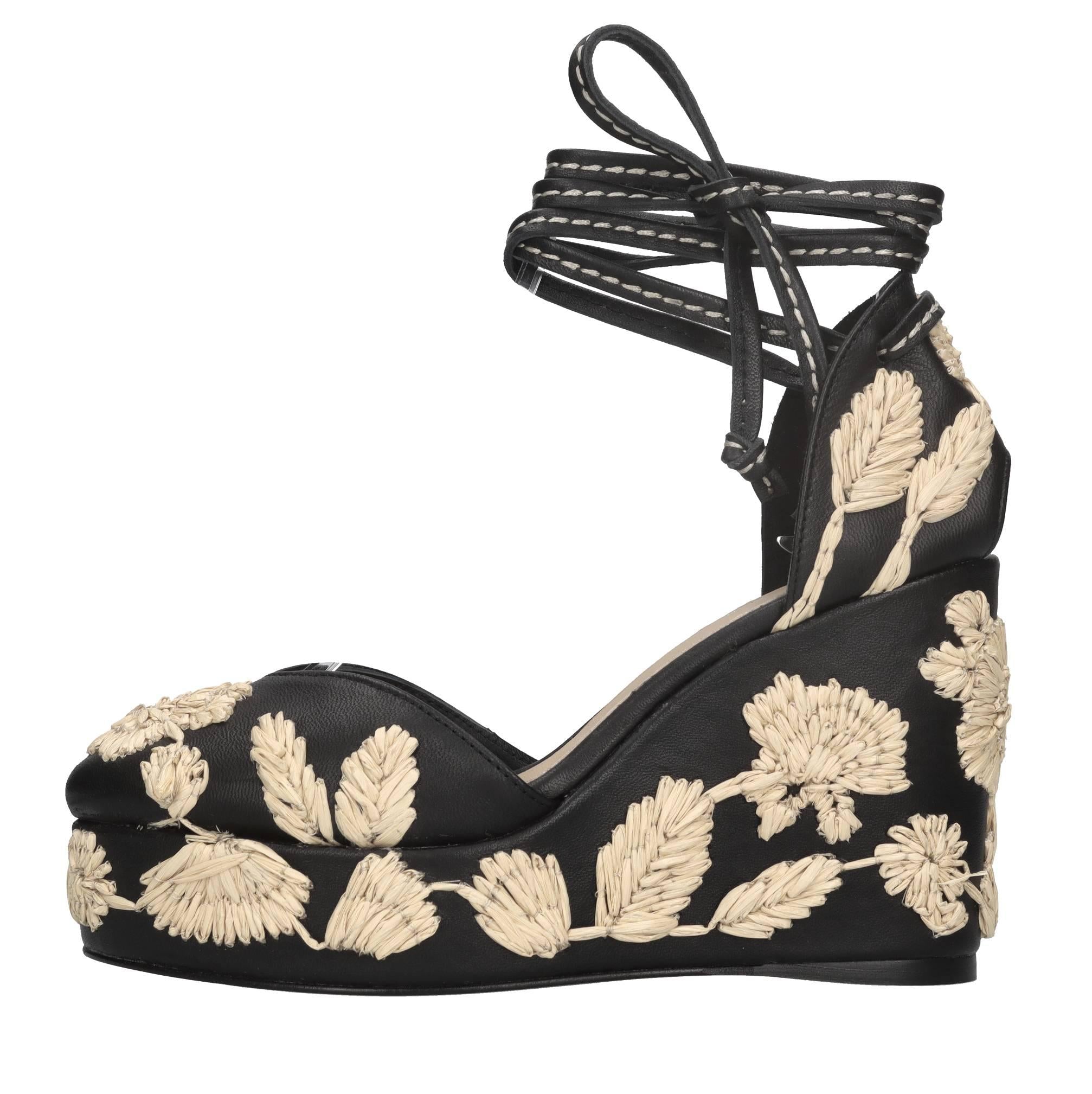 Zeppe Carmela in pelle 