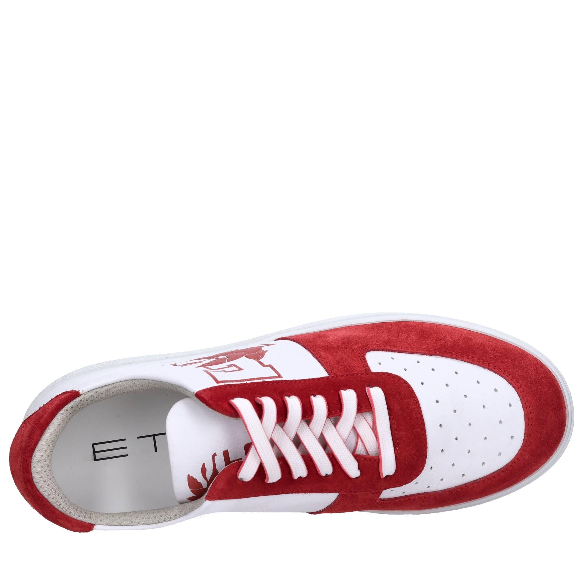 Sneakers in pelle e camoscio 