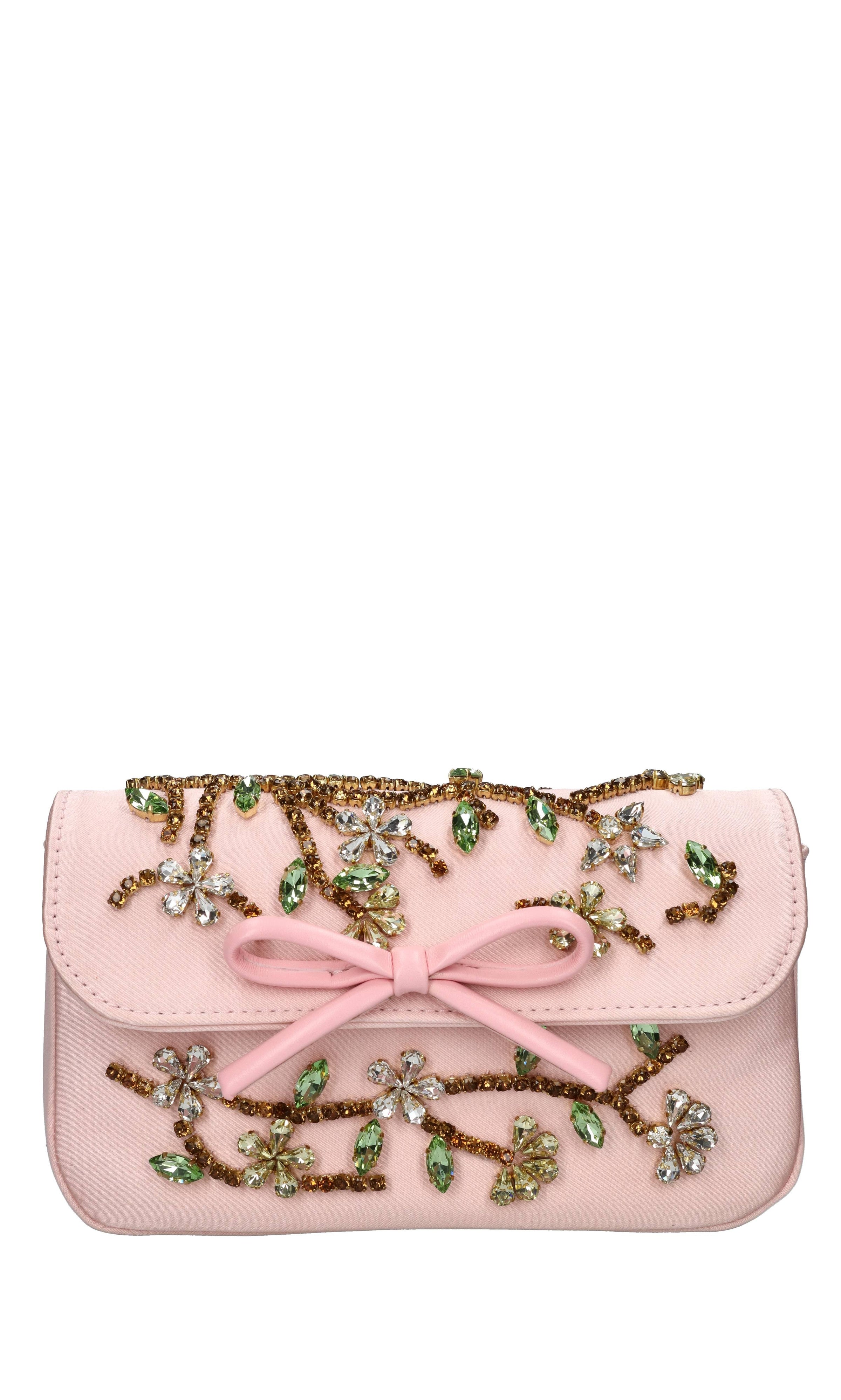 Borsa in raso e strass 