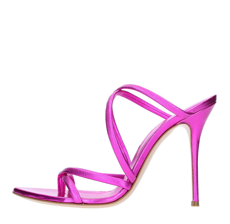 Mules Infradito Lucrezia in pelle 