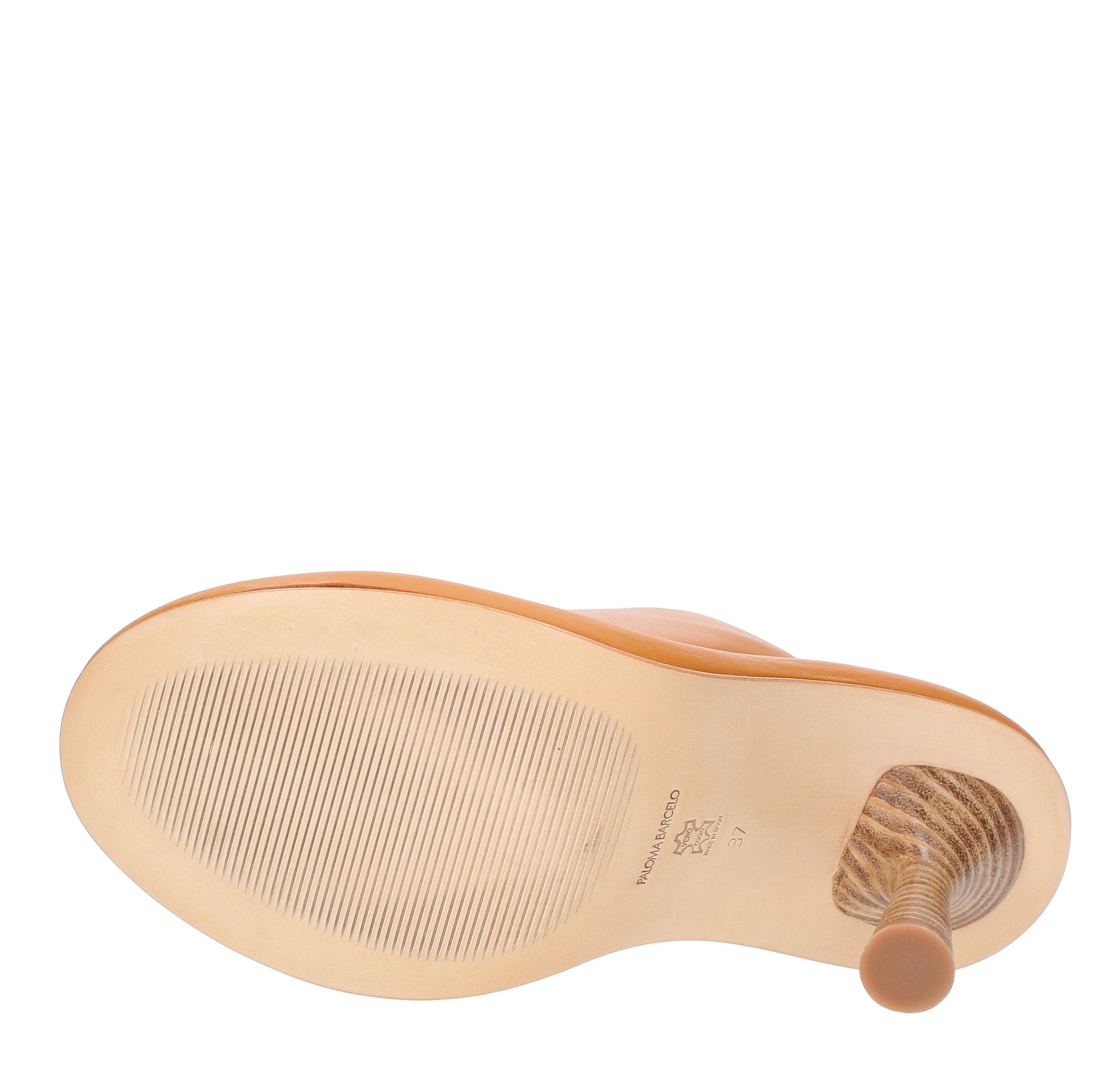 Sandali Mules in pelle 