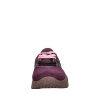 Sneakers in camoscio e glitter 