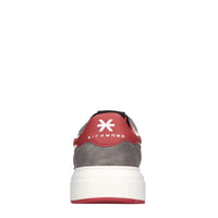 Sneakers in camoscio ed ecopelle 