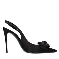 Décolleté slingback Mun in raso 