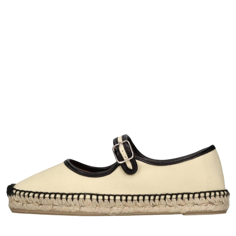 Espadrillas modello PADUA in tessuto e inserti in pelle 