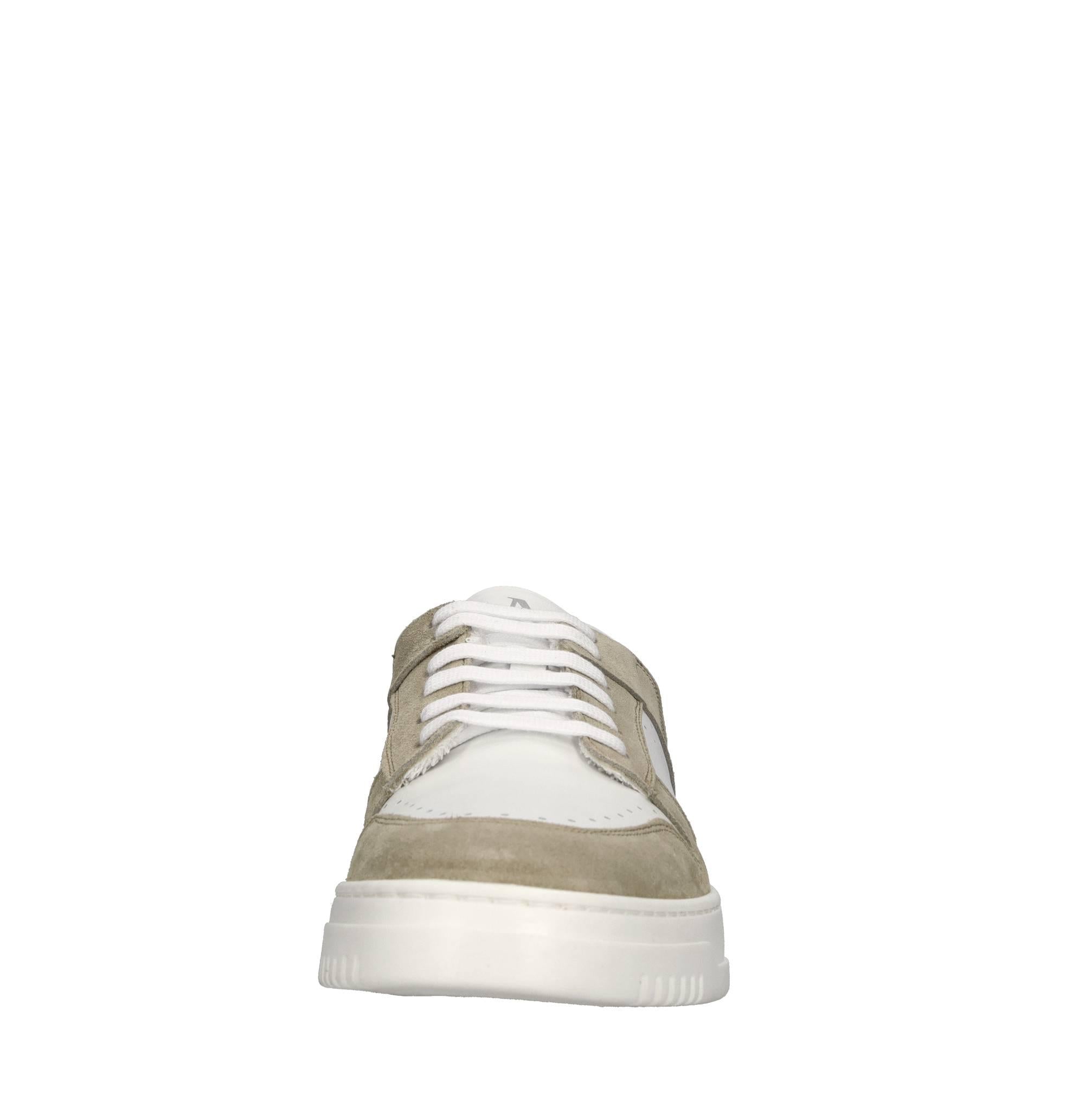 Sneakers in pelle e camoscio 