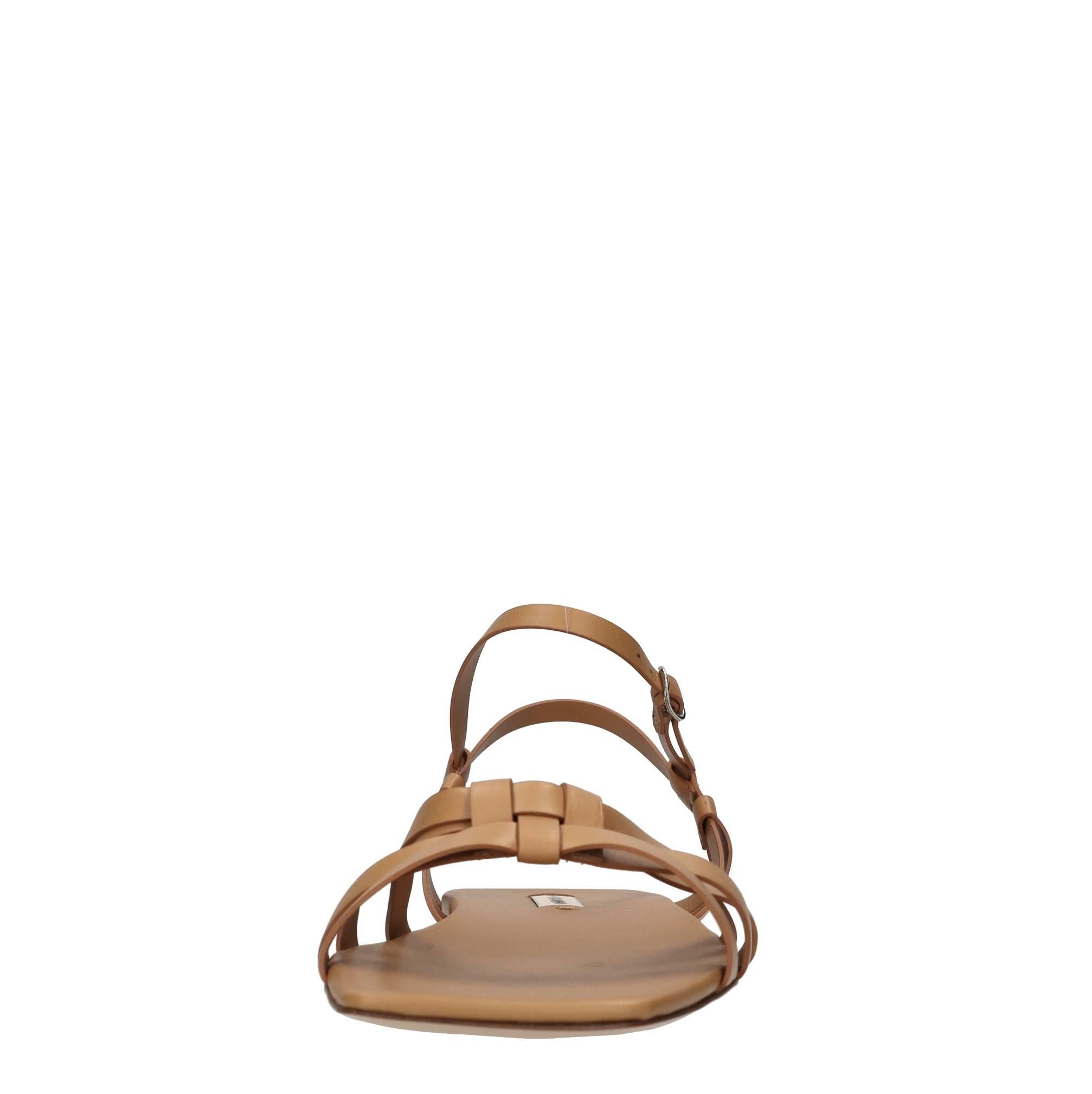 Sandali flat Florence in pelle 