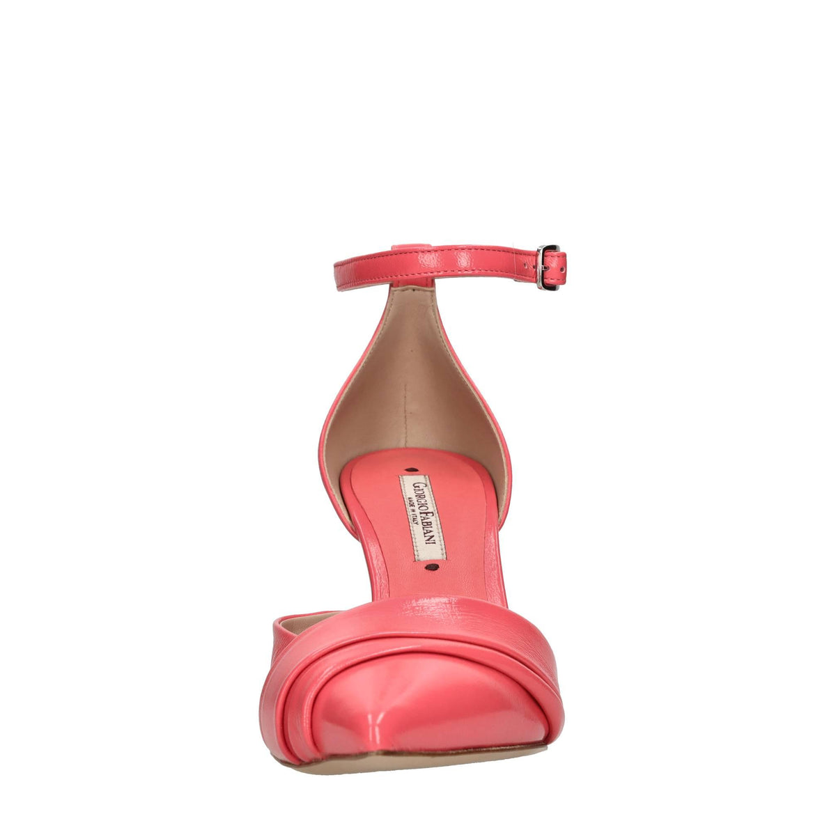 Décolleté slingback in pelle 