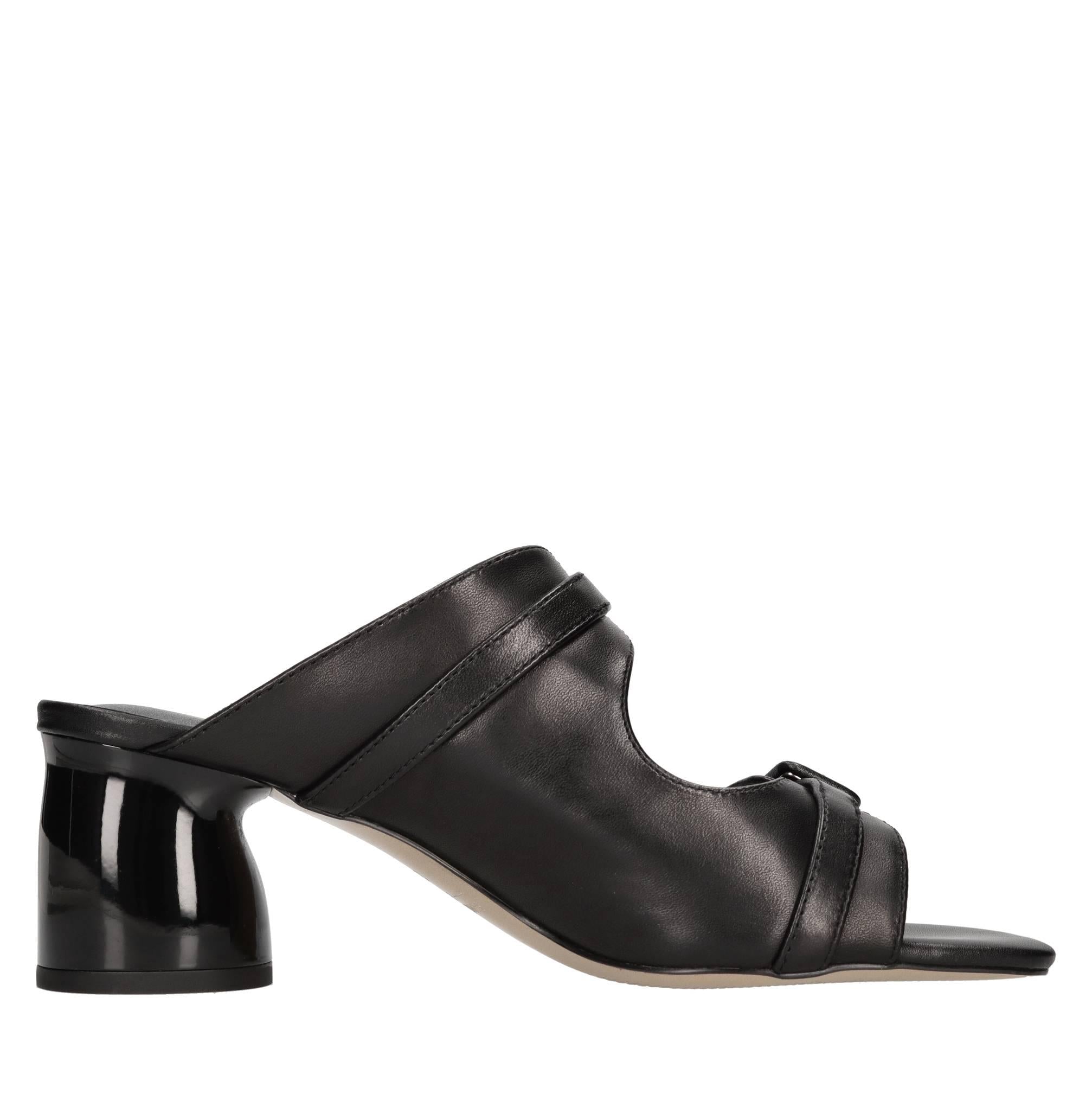 Mules in pelle 