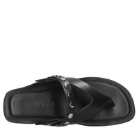 Mules in pelle 