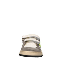 Sneakers in pelle e camoscio 