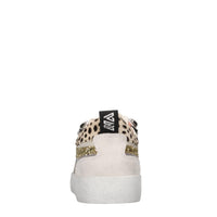 Sneakers in pelle,cavallino,glitter e strass 