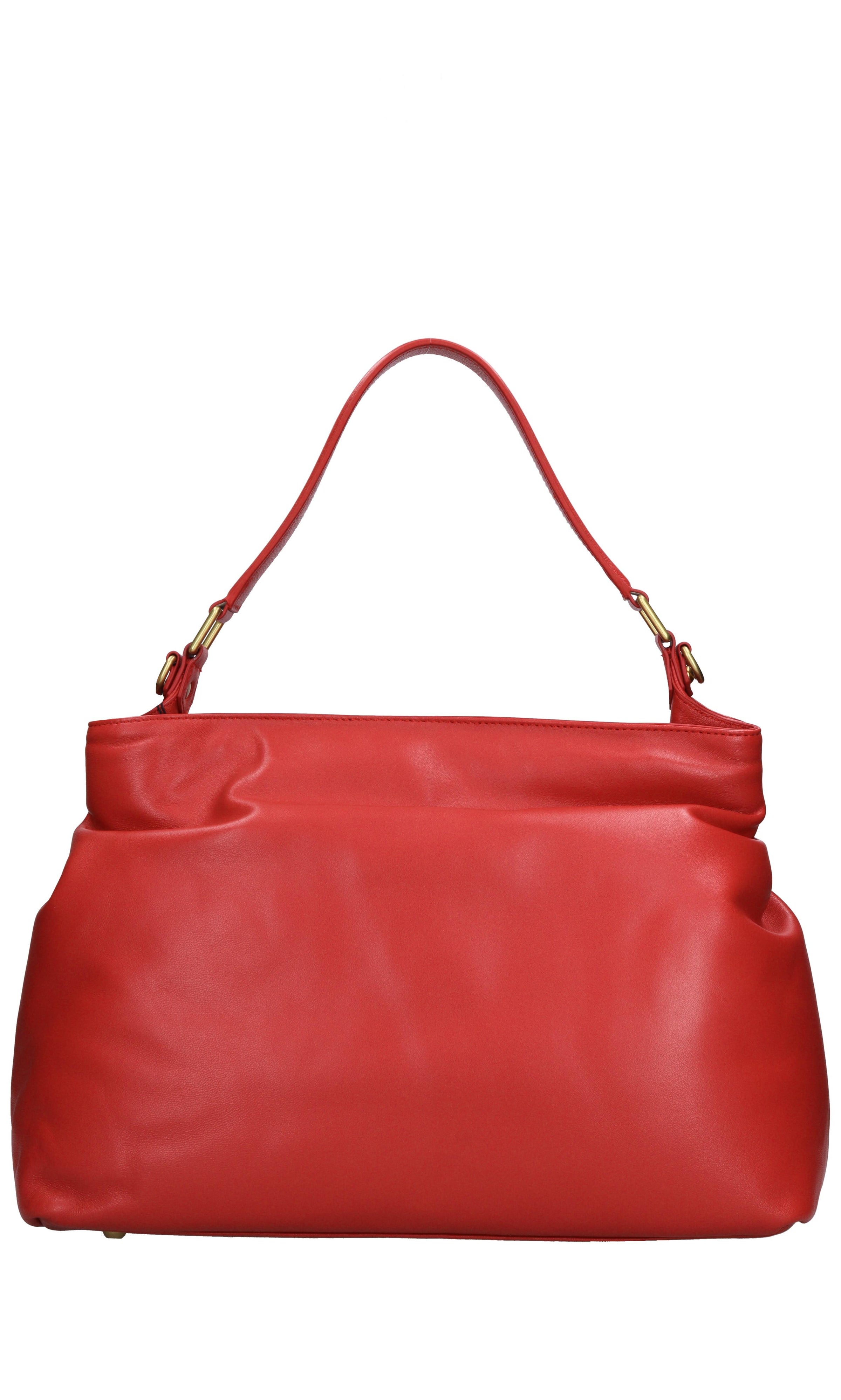 Borsa WOVEN LOGO in pelle 