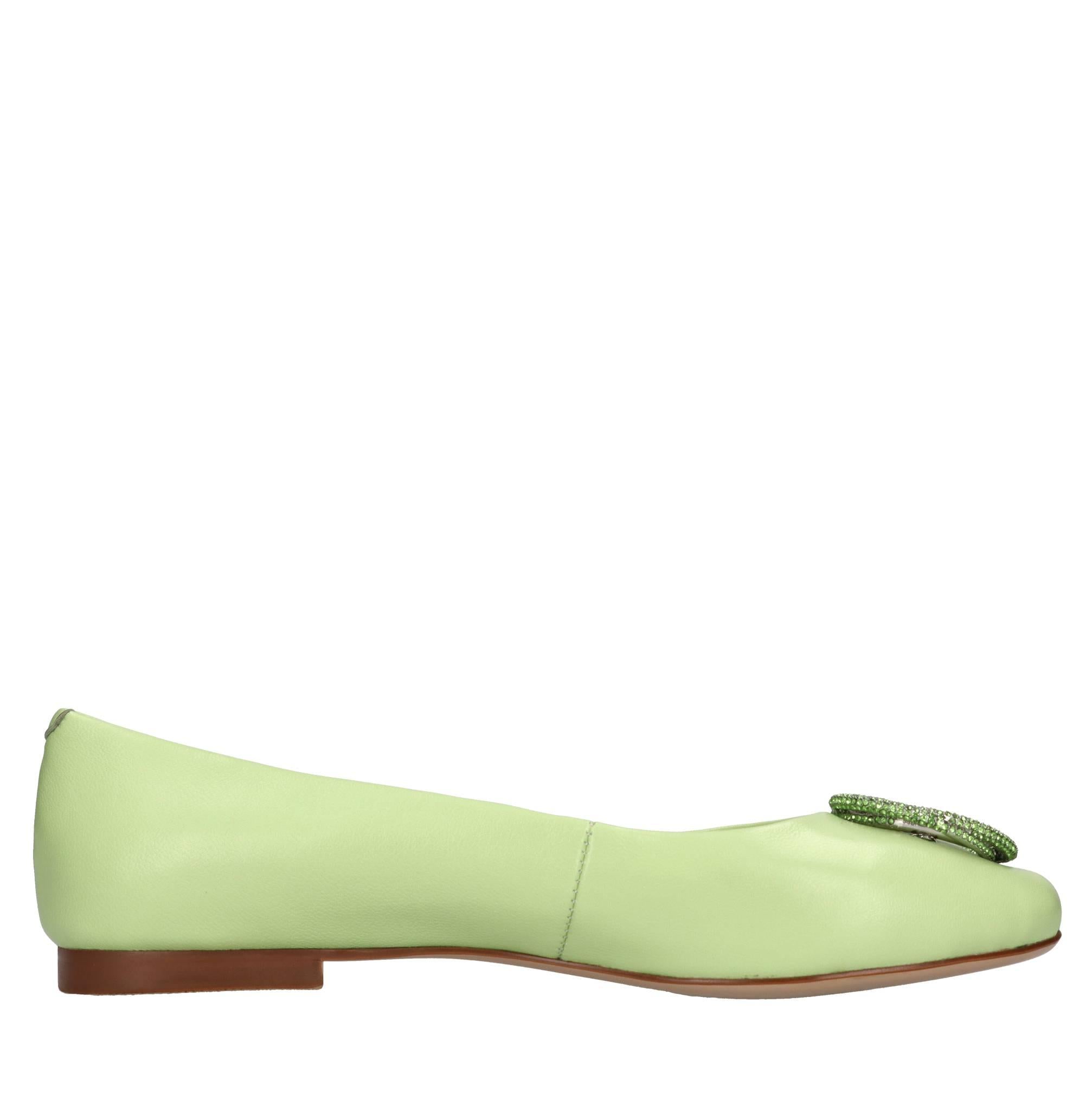 Ballerine in pelle 