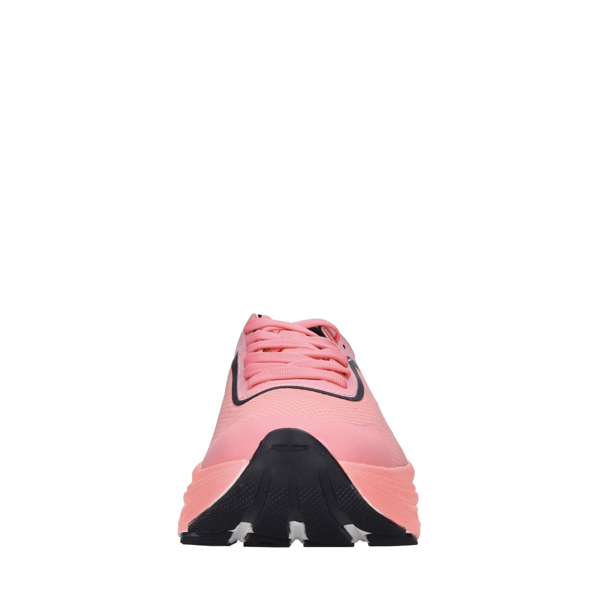 Sneakers in ecopelle e tessuto 