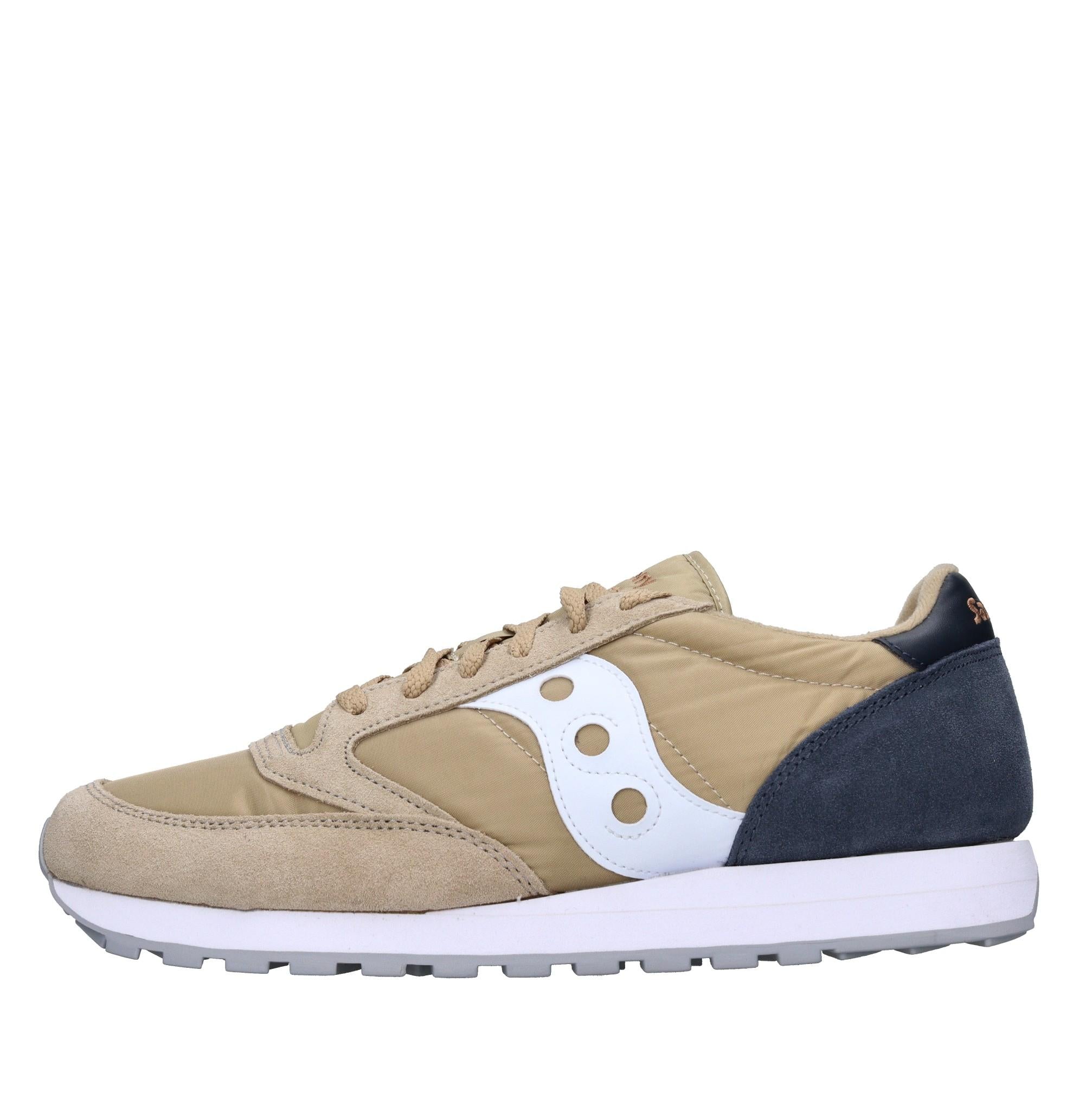 Sneakers in camoscio e tessuto 