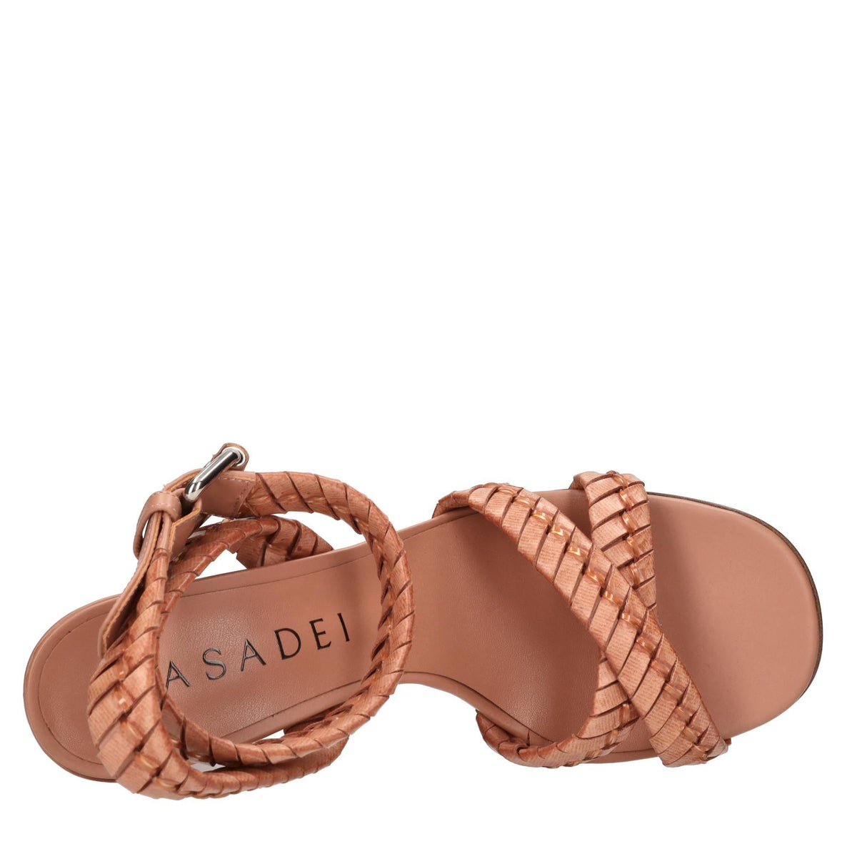 Sandali in pelle e pvc 