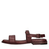 PANTANETTI Sandali flat in pelle