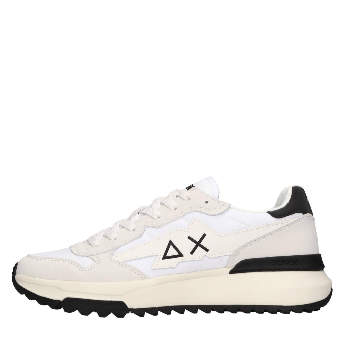 Sneakers modello Z35120 SUN68 in ecopelle e tessuto traspirante 