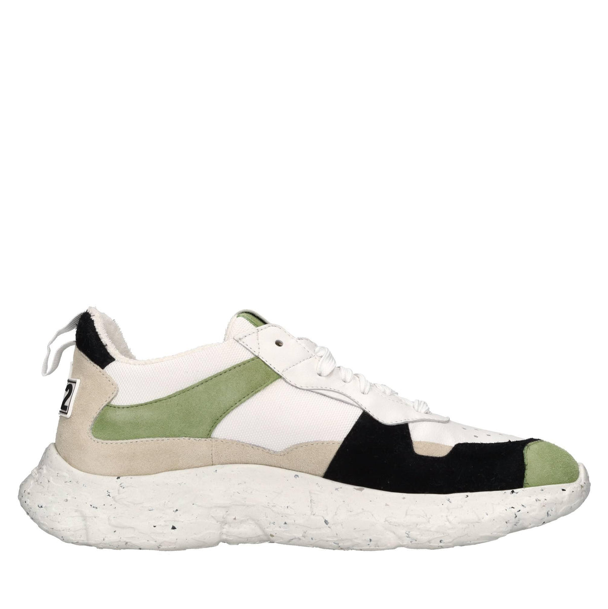 Sneakers in multimateriale 