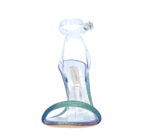 Sandali Blade Hollywood PVC in pelle e micro strass 