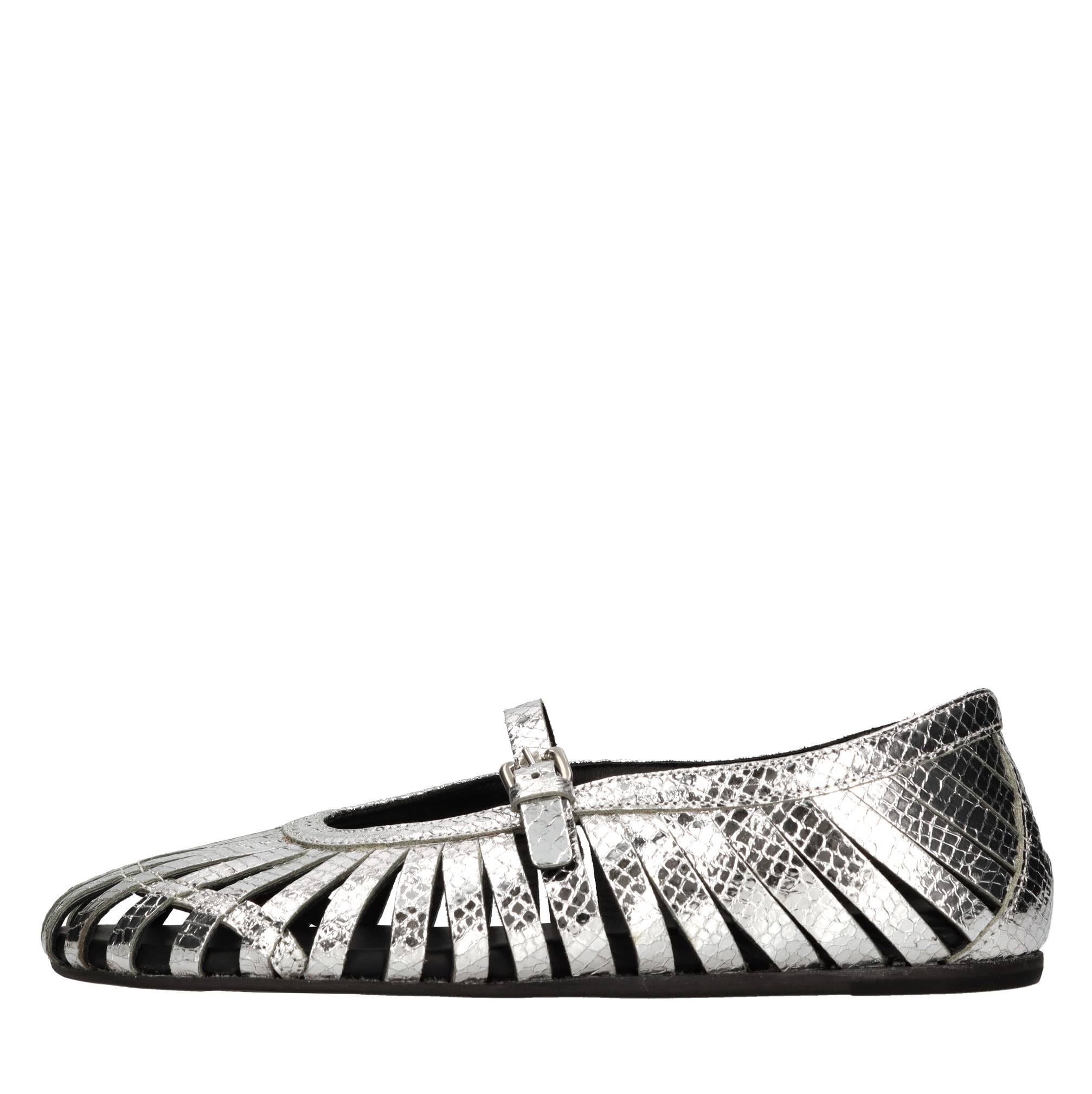 Ballerine in pelle 