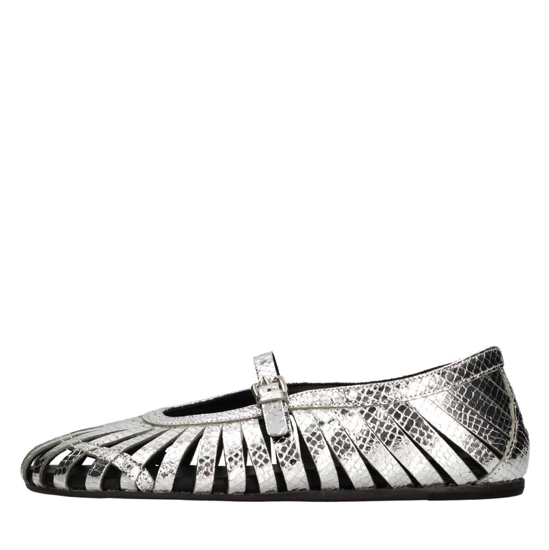 Ballerine in pelle 