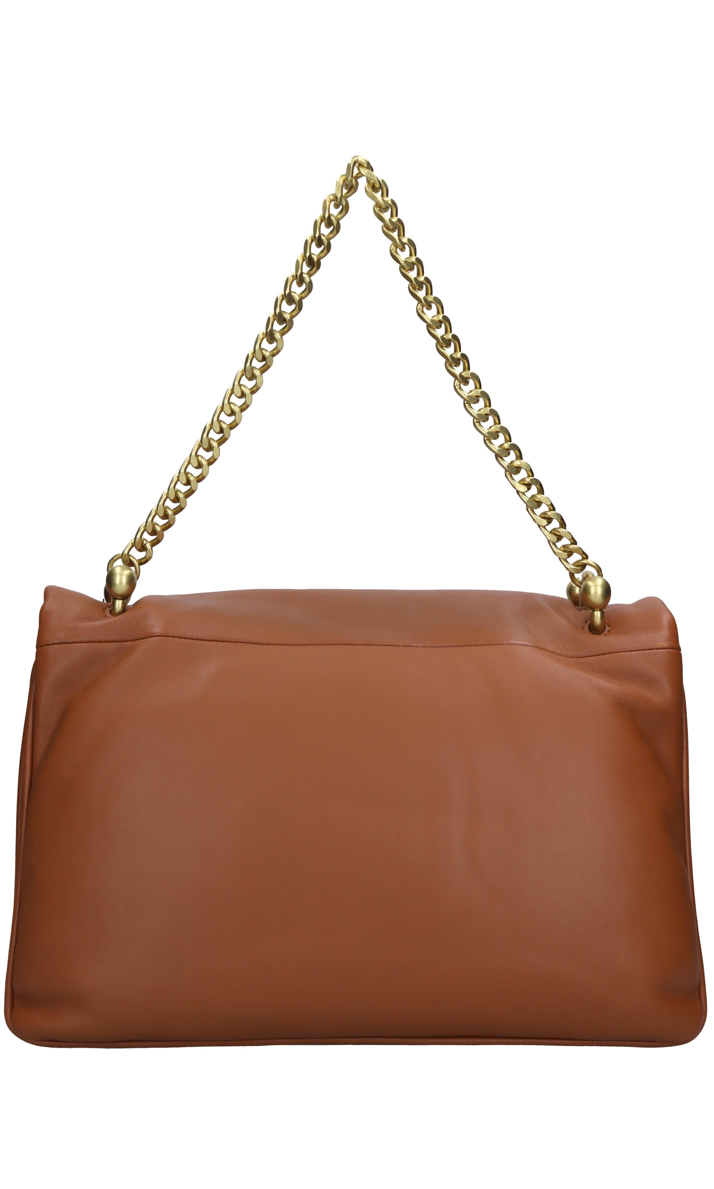 Borsa WOVEN LOGO in pelle 