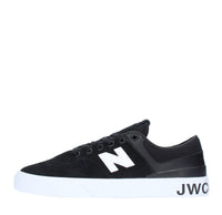 Sneakers in camoscio e tessuto 