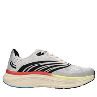 Sneakers in ecopelle e tessuto 