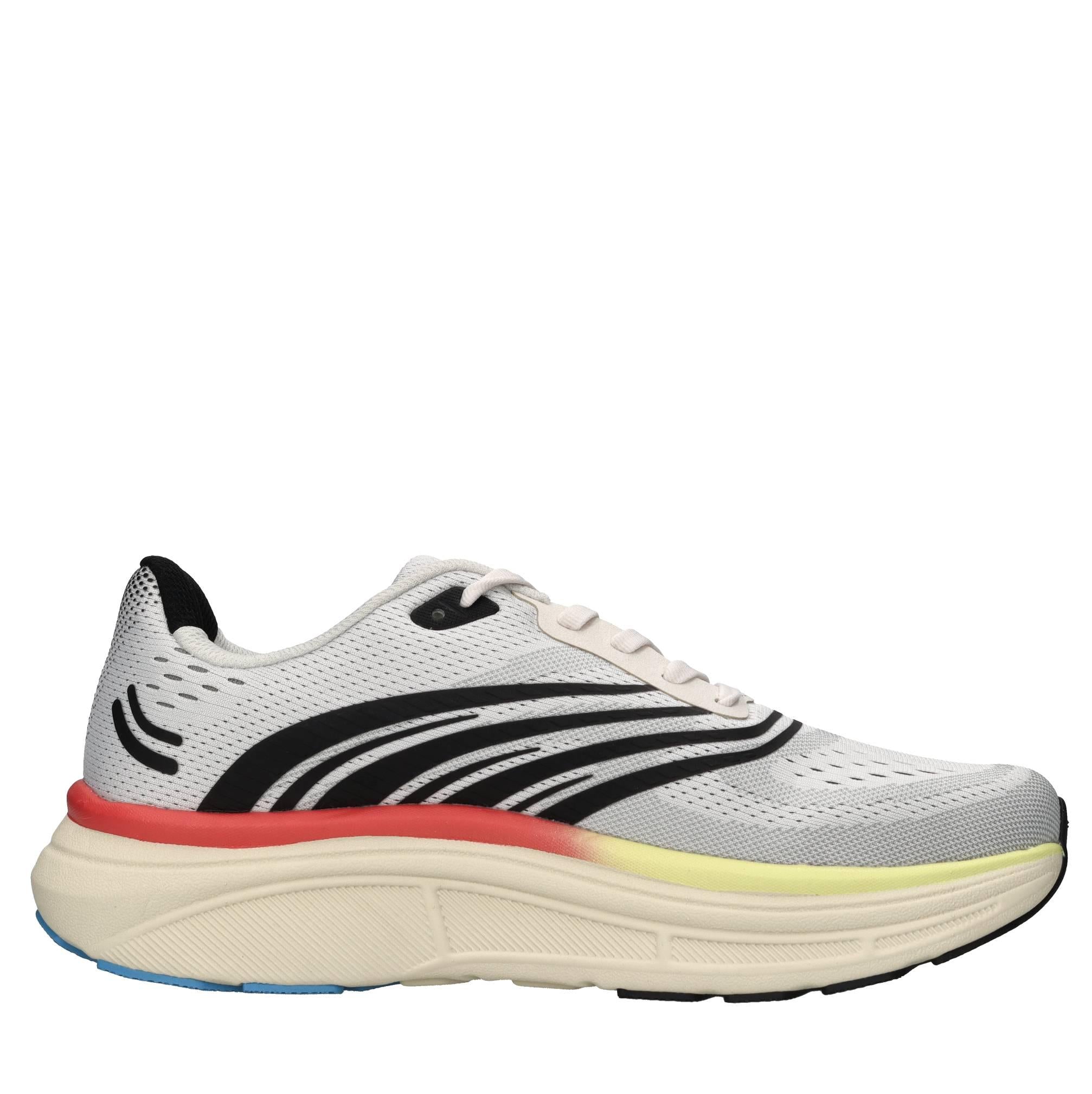 Sneakers in ecopelle e tessuto 