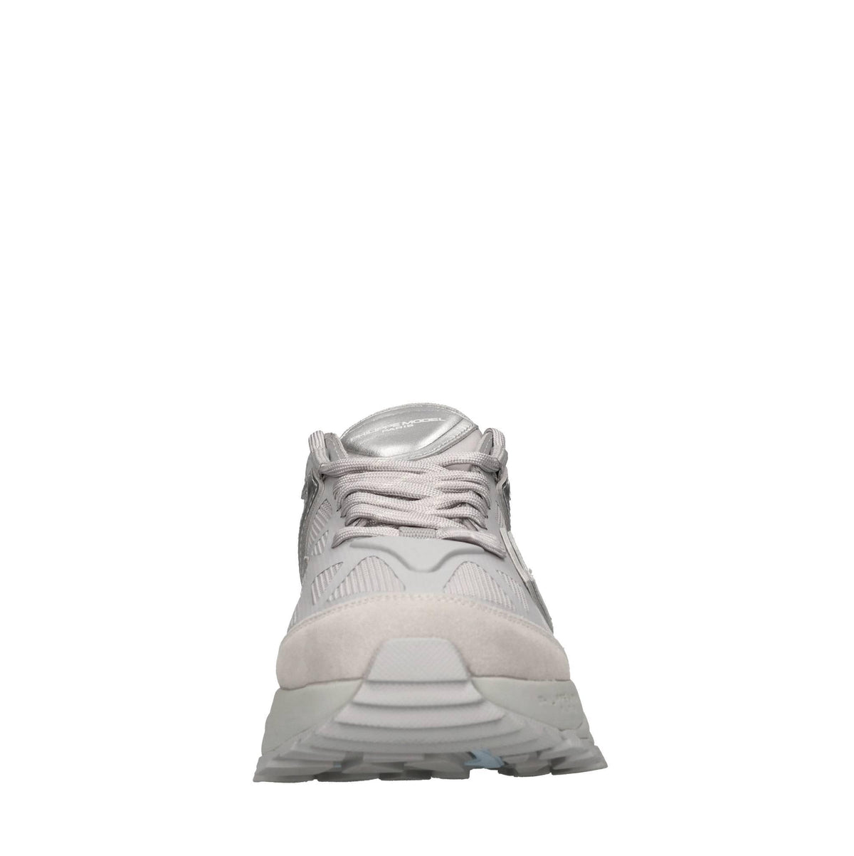 Sneakers in ecopelle e tessuto 