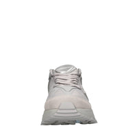Sneakers in ecopelle e tessuto 