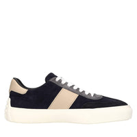 Sneakers in pelle e camoscio 