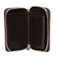 Winter lux portafoglio zip around piccolo in pelle ed ecopelle 