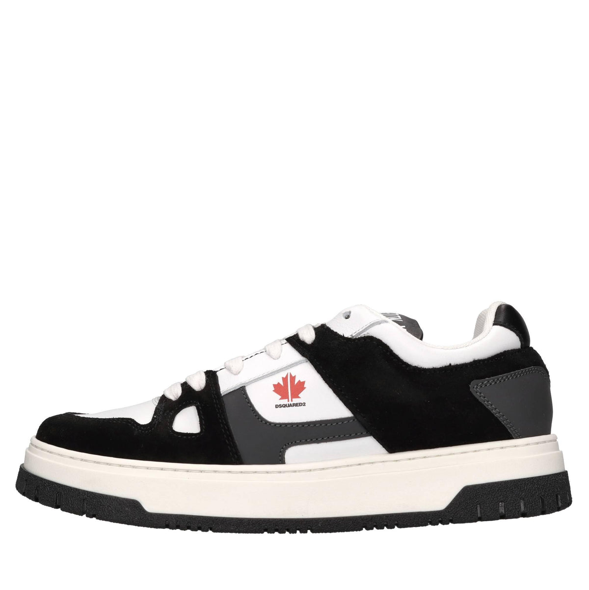 Sneakers in pelle e camoscio 