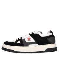 Sneakers in pelle e camoscio 