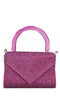 GEDEBE Borsa mini Cookie in raso e strass