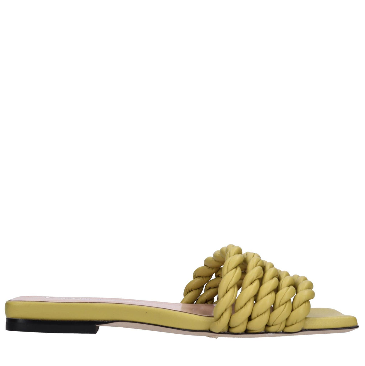 Mules in pelle 