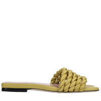 Mules in pelle 