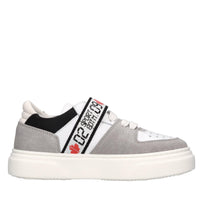 Sneakers in pelle e camoscio 