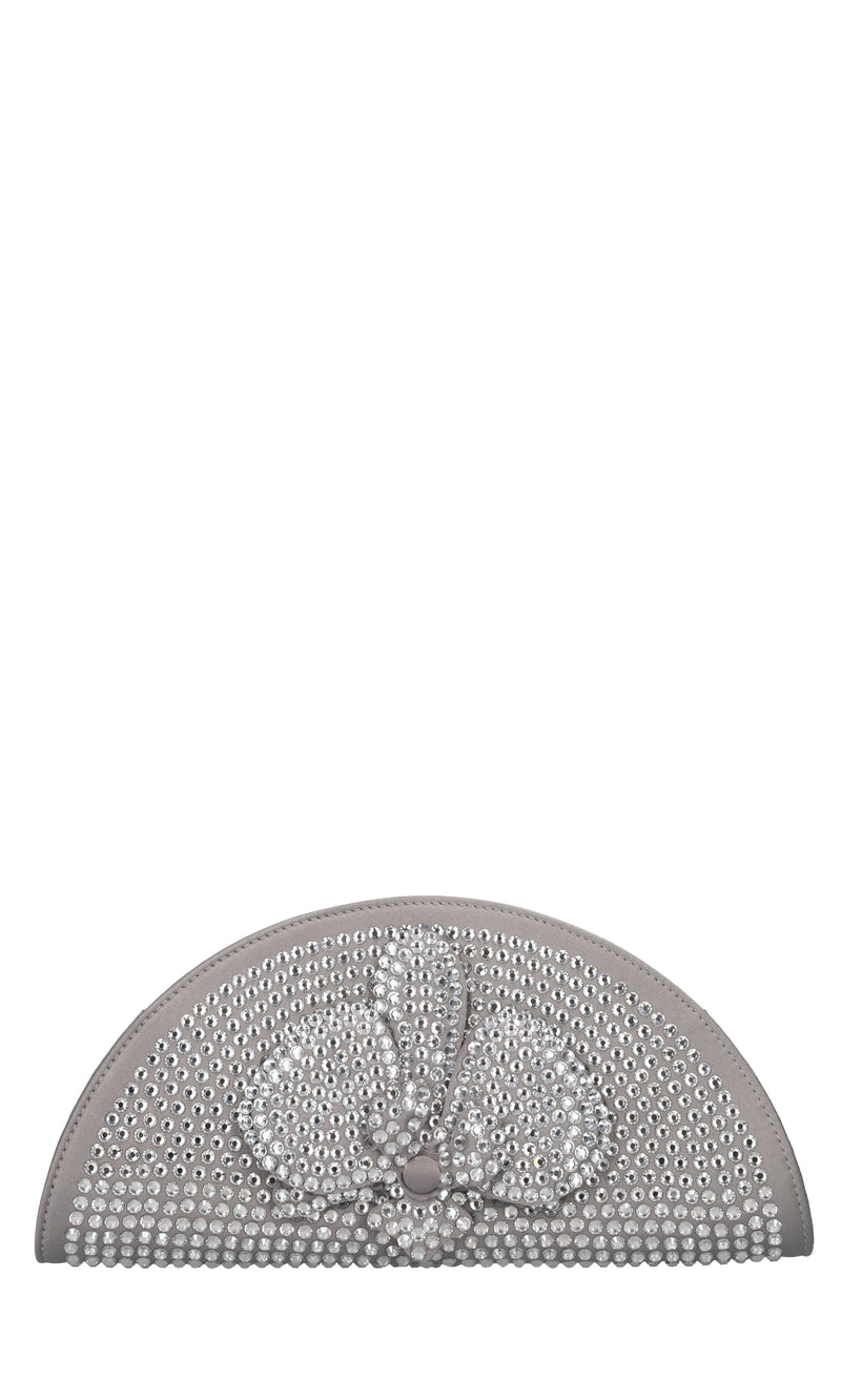 Borsa in raso e strass 