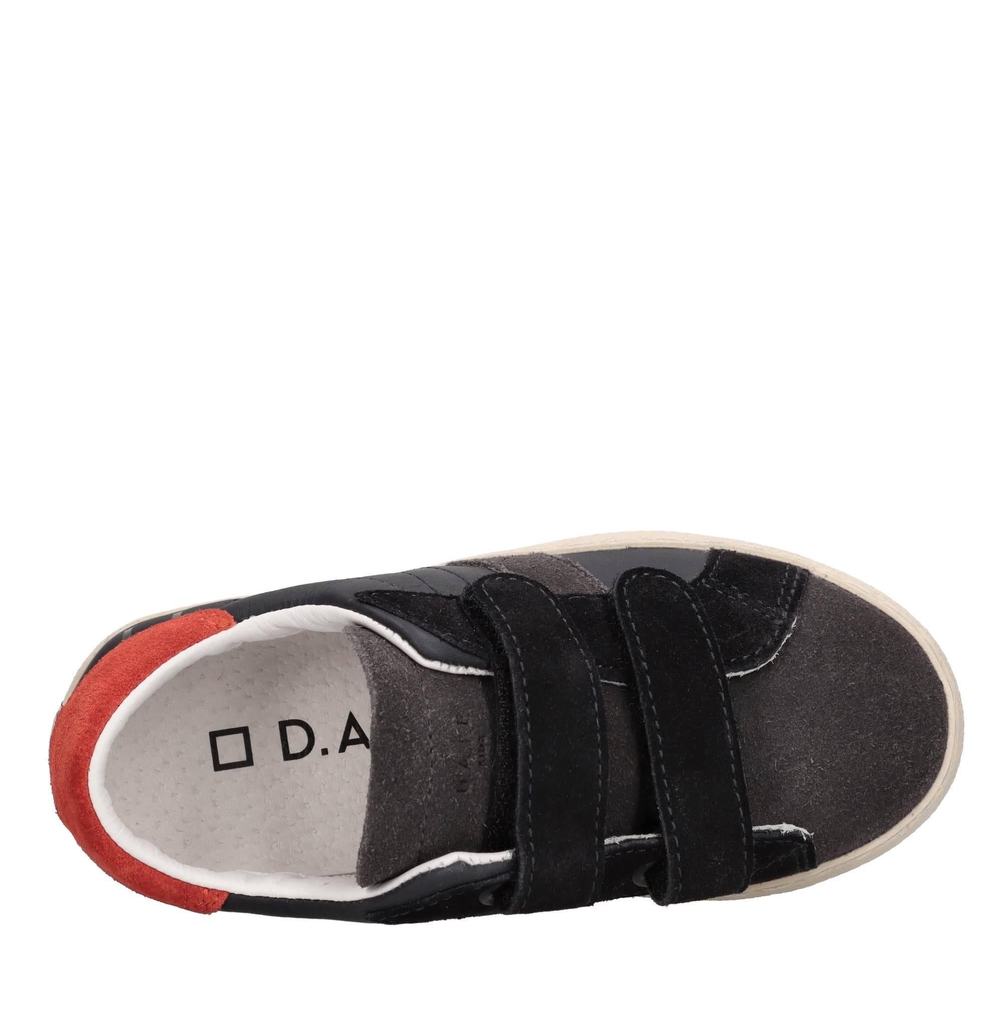 Sneakers in pelle e camoscio 