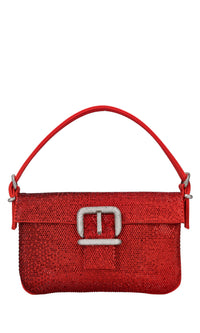 Borsa in raso e strass 