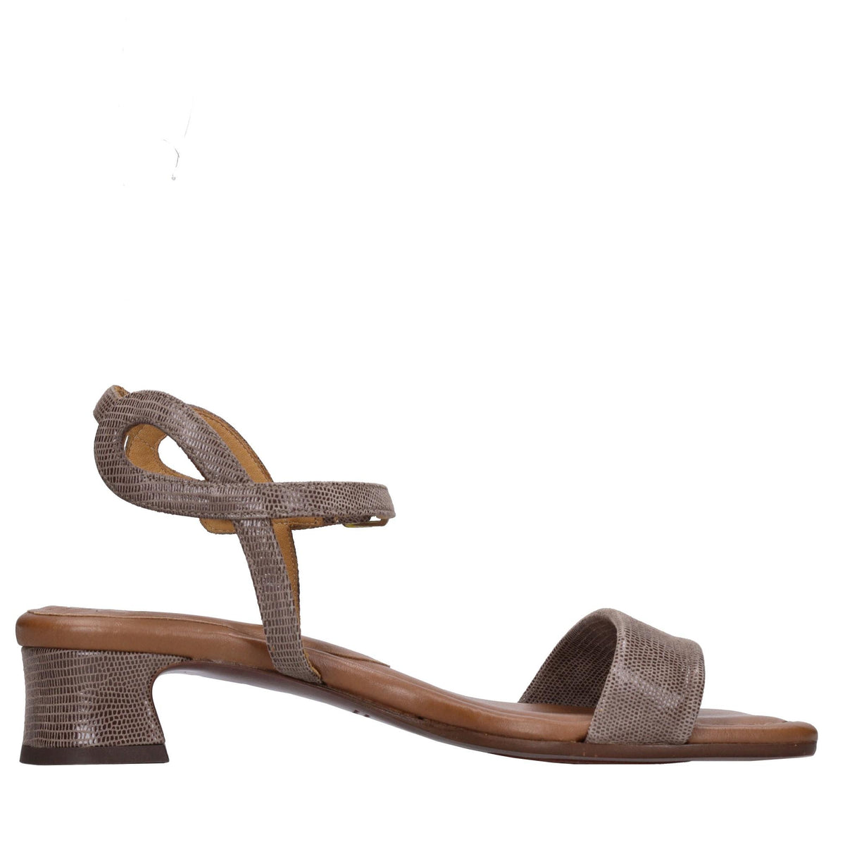 Sandali in pelle e camoscio 