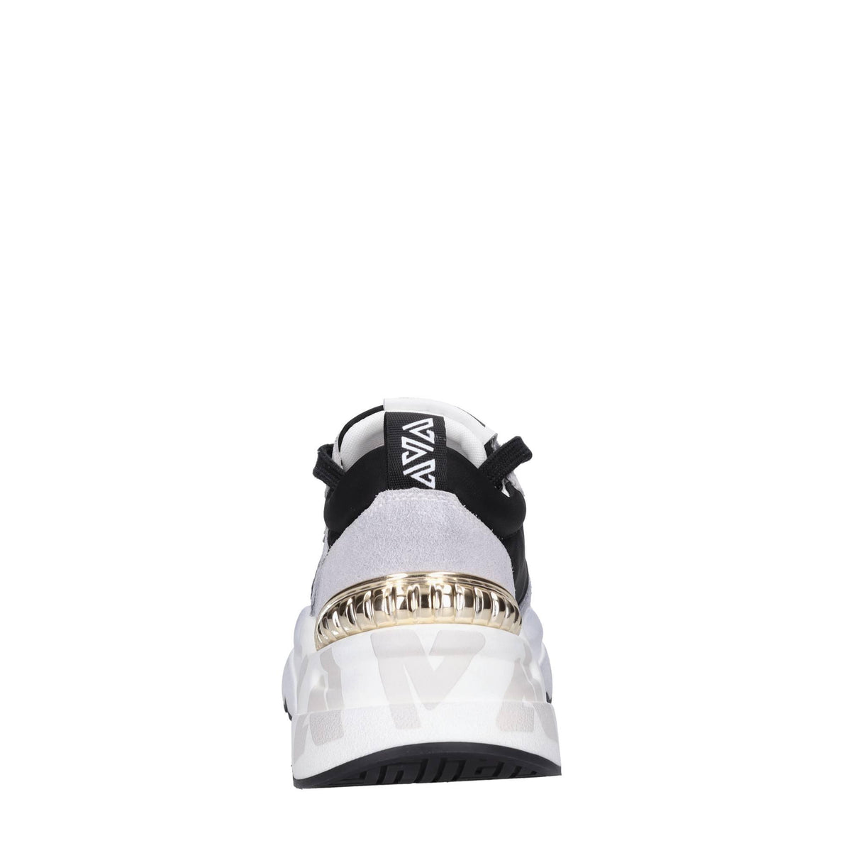 Sneakers in tessuto e camoscio 