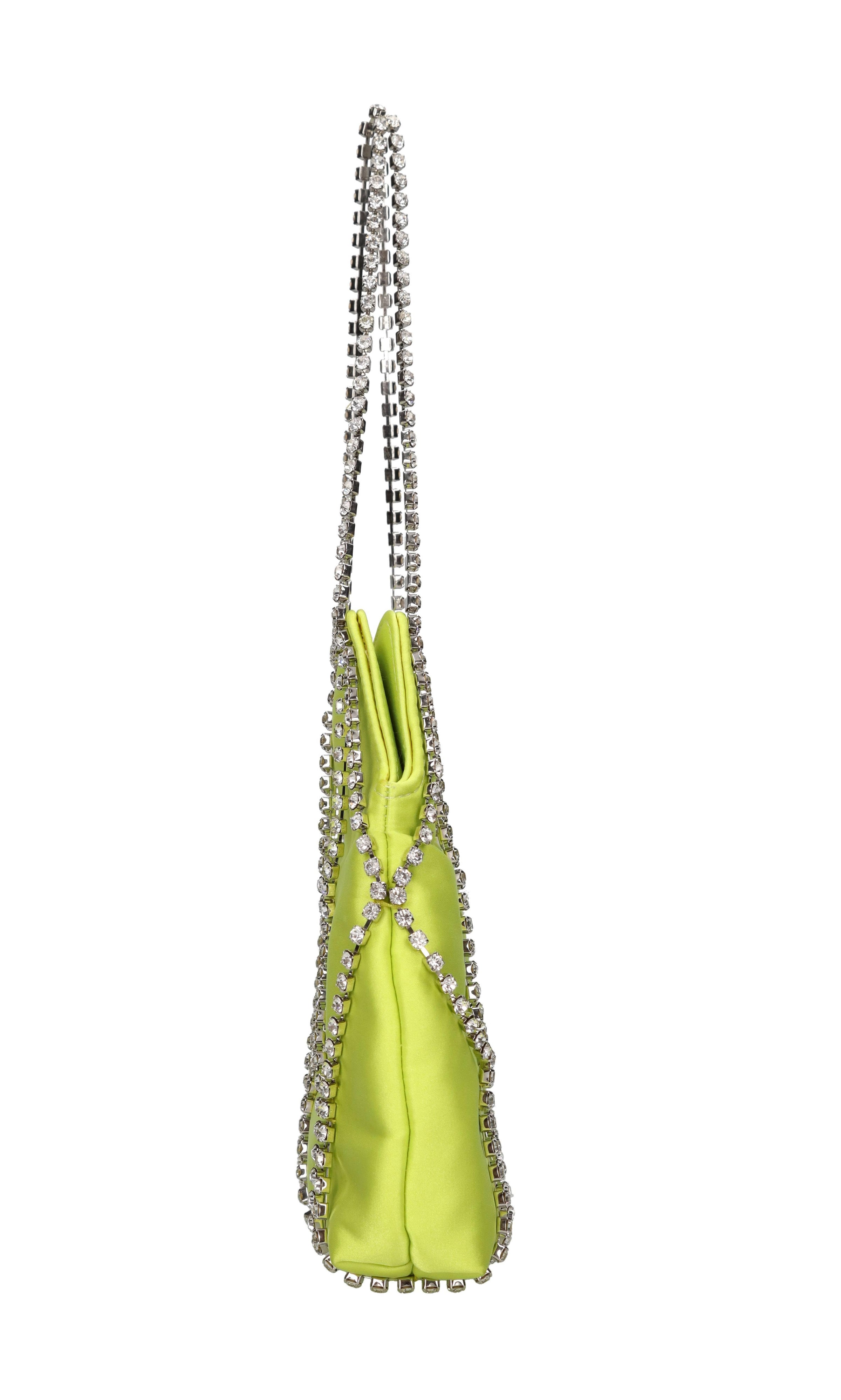 Borsa Kala in raso e strass 